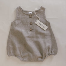 Load image into Gallery viewer, EVERYDAY LINEN ROMPER IN NATURAL