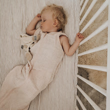 Load image into Gallery viewer, Waffle Swaddle/Sleeping Bag in Blush