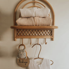 Load image into Gallery viewer, Waffle Swaddle/Sleeping Bag in Blush