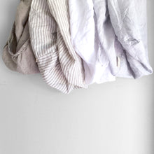 Load image into Gallery viewer, PREORDER NATURAL STRIPE FITTED SHEET