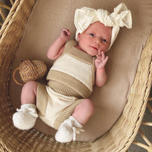 Load image into Gallery viewer, BASSINET SAND FITTED SHEET