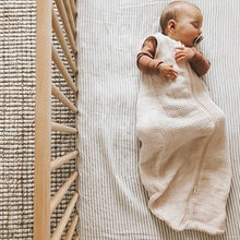 Load image into Gallery viewer, Waffle Swaddle/Sleeping Bag in Blush