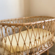 Load image into Gallery viewer, BASSINET SUNSHINE FITTED SHEET