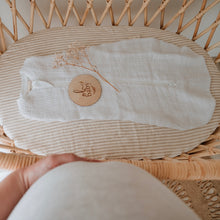 Load image into Gallery viewer, Waffle Swaddle/Sleeping Bag in White