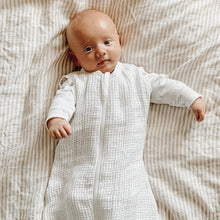 Load image into Gallery viewer, Waffle Swaddle/Sleeping Bag in White