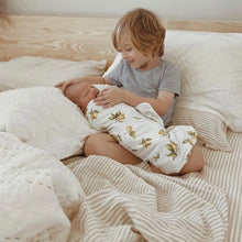 Load image into Gallery viewer, NATURAL STRIPE SHEET SET