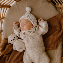 Load image into Gallery viewer, BASSINET SAND FITTED SHEET
