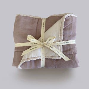 PEONY + ROSEWOOD QUILTED BLANKET / PLAYMAT