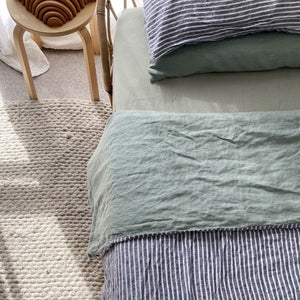 SEA BREEZE STRIPE + HAZE DUVET SET