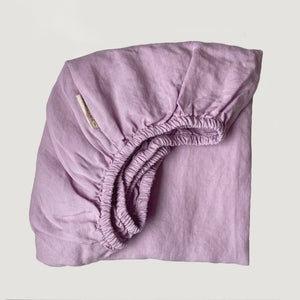 COT SIZE WISTERIA FITTED SHEET